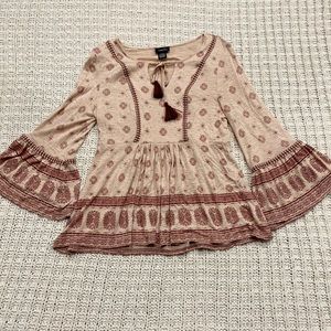 Forever 21 flare shirt